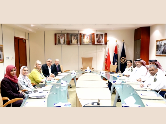 (الجمارك) تعقد اجتماعاً مع وفد مركز التجارة الدولية في إطار الاستعداد لإنشاء مكتب تنمية الصادرات بالبحرين