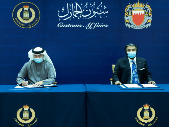 Customs Affairs signs an agreement with logistic companies