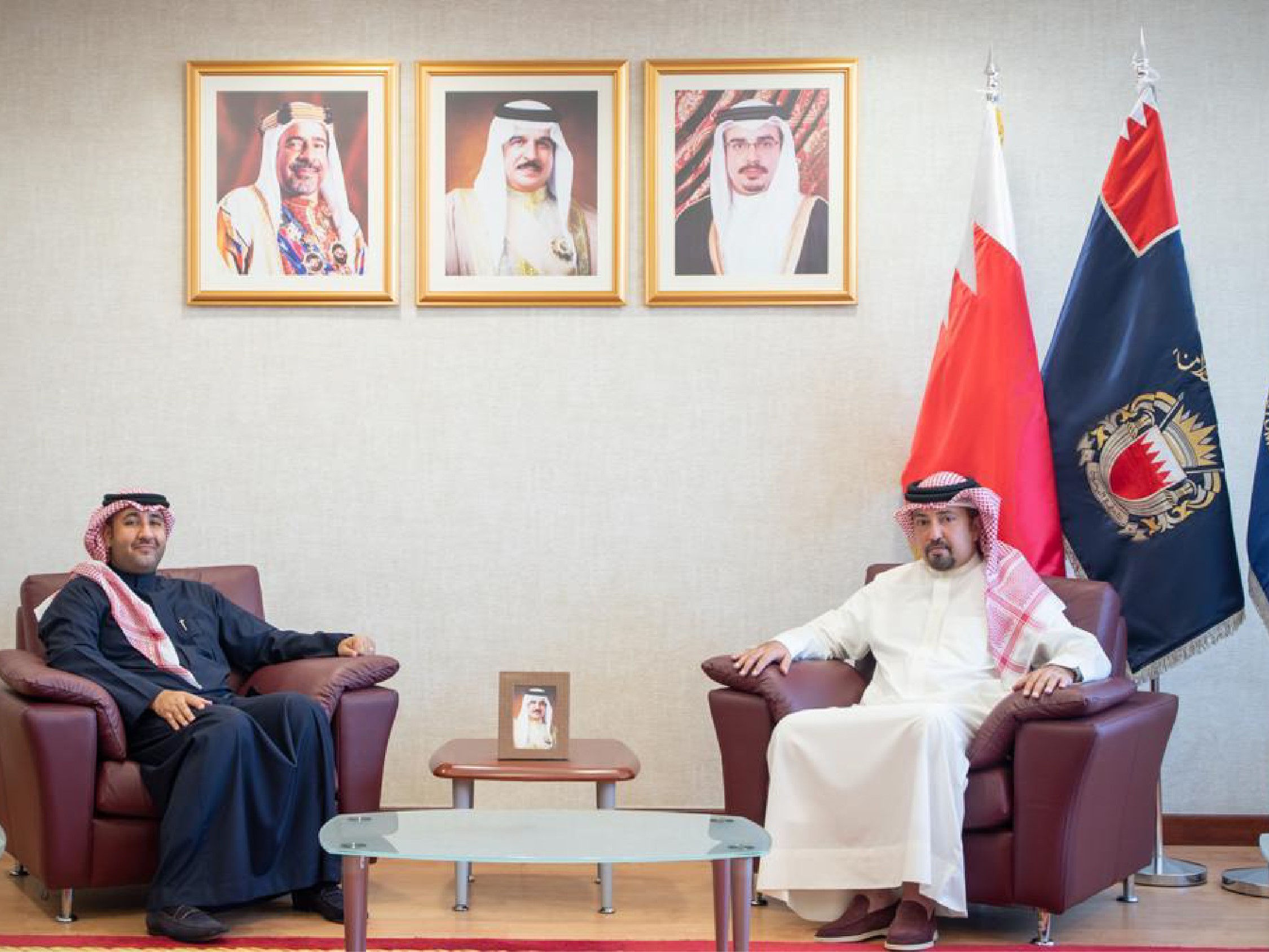 President of Customs receives receives CEO of the General Organisation of King Fahad Causeway
